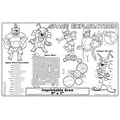 Space Exploration - Imprintable Colorable Placemat